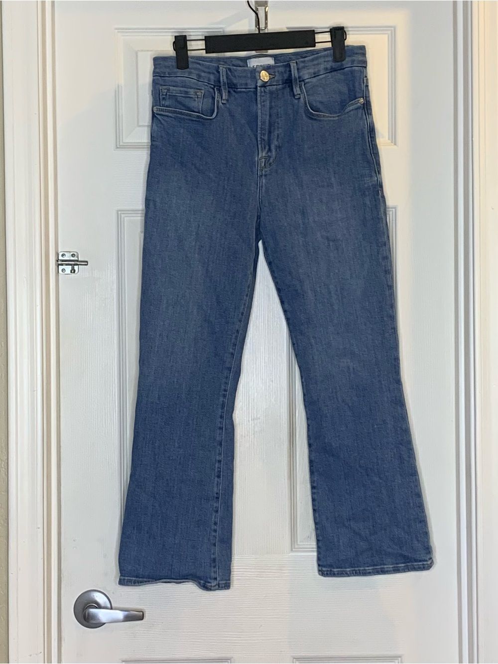 Frame Le Mini Crop Boot Jeans Size 29 - Picture 9 of 10